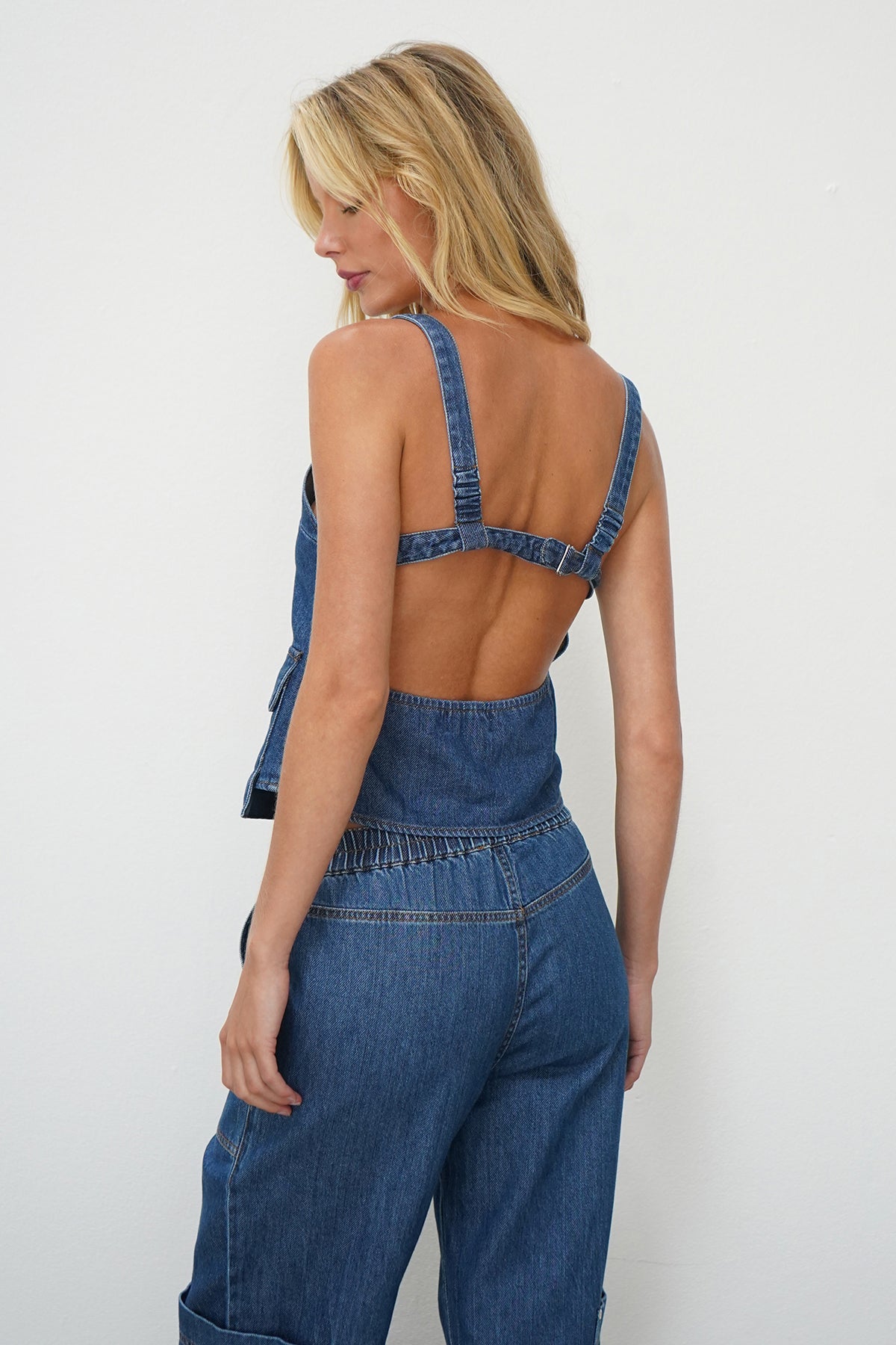 Jordyn Top - Soft Denim