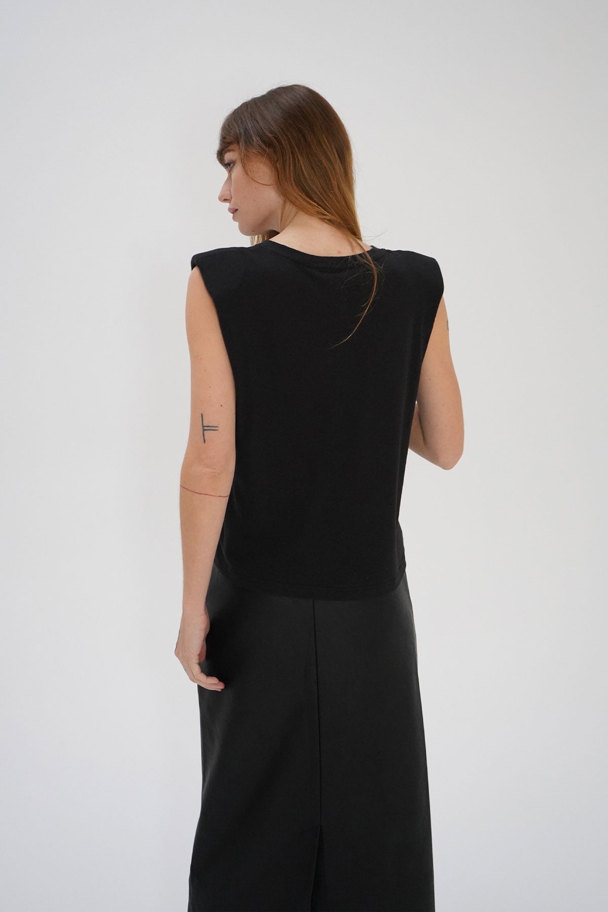 LNA Celine Tee in Black