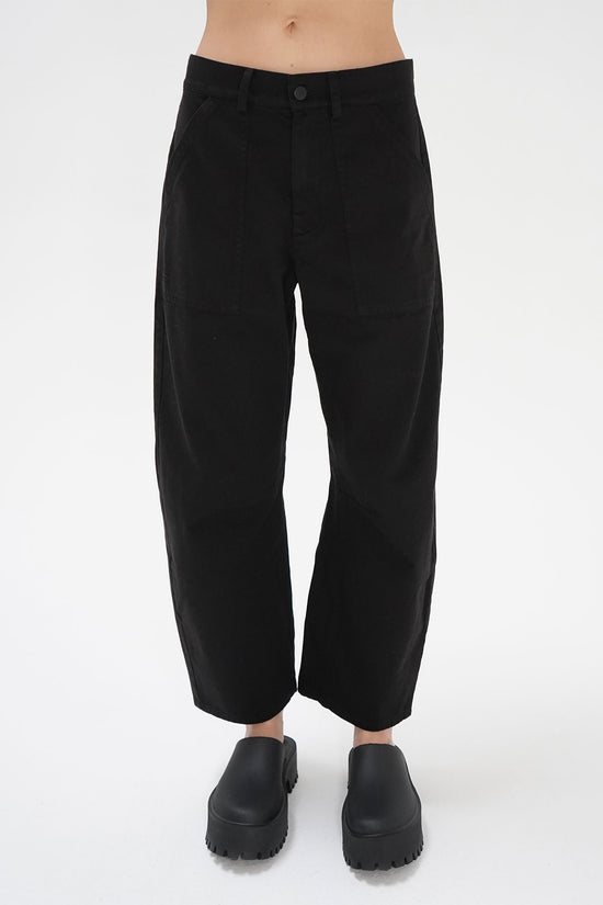 LNA Cross Creek Twill Pant in Black