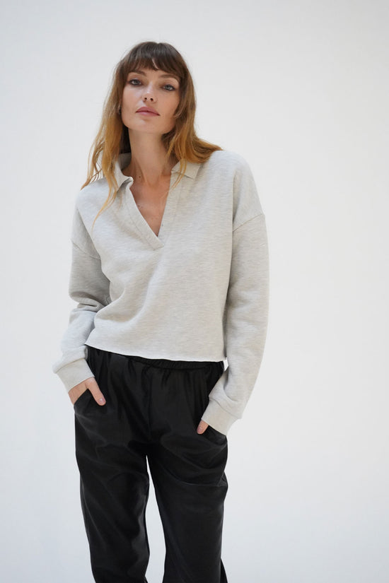 LNA Nicks Pullover in Heather Grey